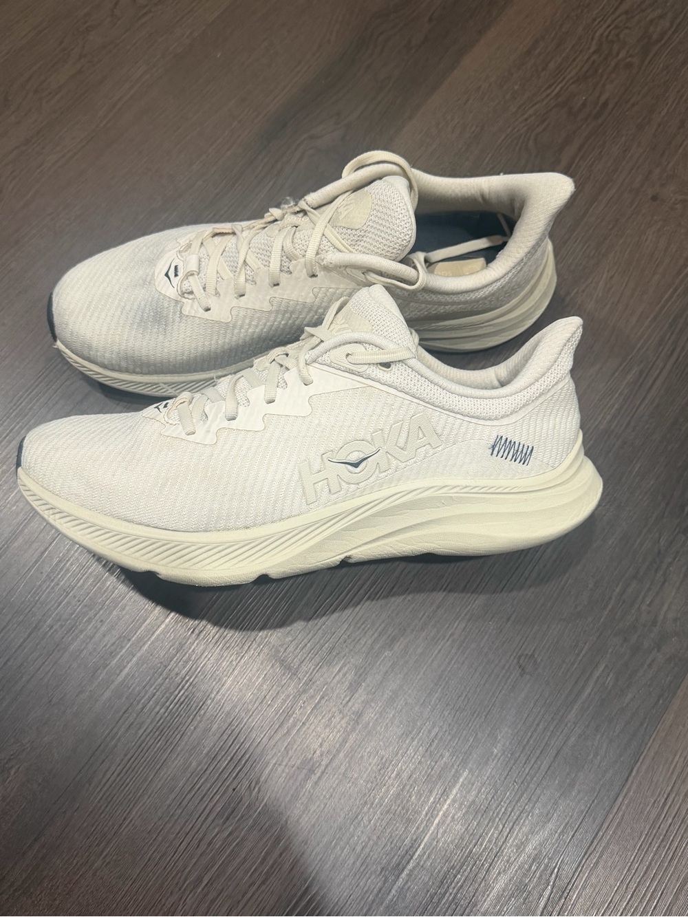 HOKA Men’s Solimar 2 Cream Running  Shoes - Lightweight Cushioning